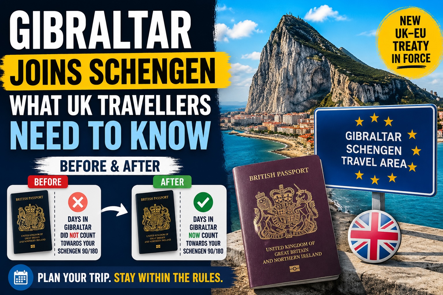 Cover image for Gibraltar Joins the Schengen Travel Area: What Has Changed?